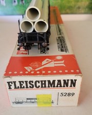 FLEISCHMANN 5289, wagon plat à ranchers type SSImas 53 chargé