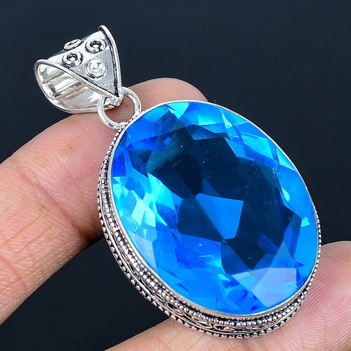 Pendentif bijou argent - en,