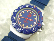 TAG HEUER F1 formula 1 classic, 200m, MIDDLE diver, BLUE, NEW BATTERY