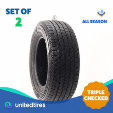 Set of (2) Used 265/65R17 Kumho Crugen HT51 112T - 7.5/32