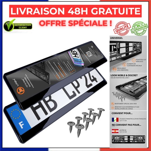 Support plaque immatriculation - support,