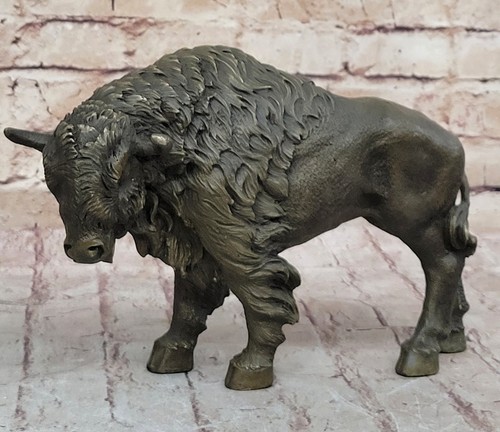 Animal bronze american buffalo - bronze,