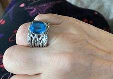 bague en argent massif 925
