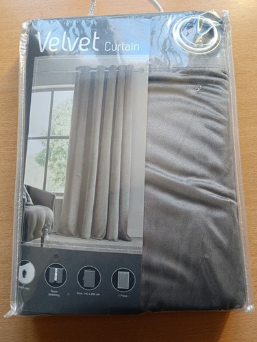 Rideau occultant velours - occultant,