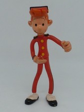 Ancienne Figurine PVC plastique Spirou PUB QUICK FLEXIBLE