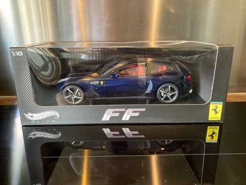 Ferrari blue 18 - ferrari, hotwheels