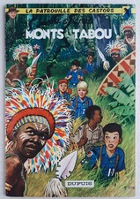 LA PATROUILLE DES CASTORS 7 LE SECRET DES MONTS TABOU MITACQ 1963 MAGNIFIQUE