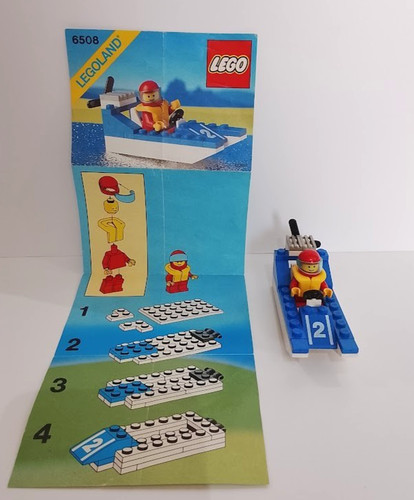 Lego 6508 wave racer - racer, bateau