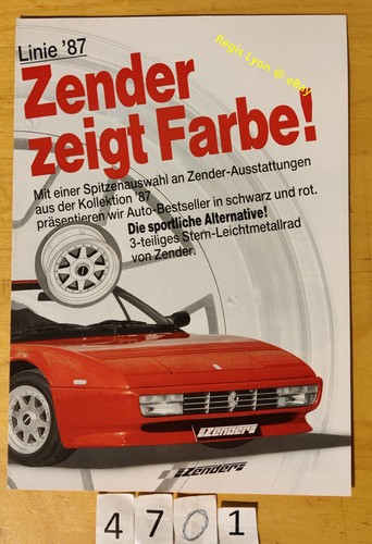 Zender tuning jante - zender,