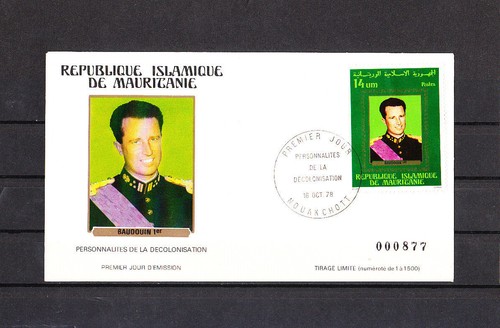 Mauritanie enveloppe - ef/,