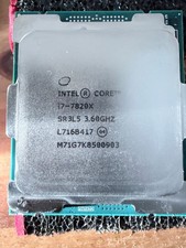 CPU Intel Core i7 7820x 8