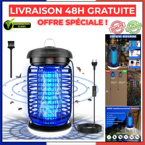 Lampe anti moustique - , led