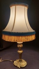 Lampe de bureau pied en laiton