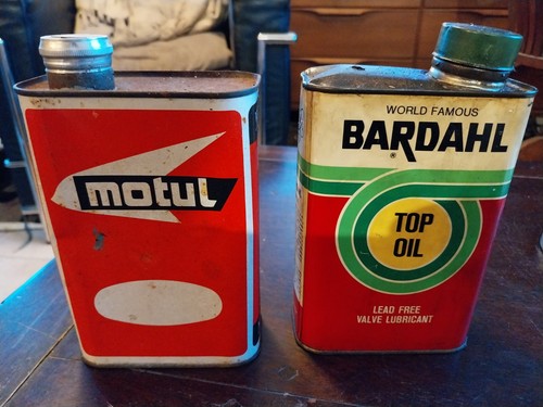Bidons vintage motul - 2,
