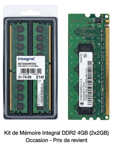 Kit ram ddr2 - kit, 4