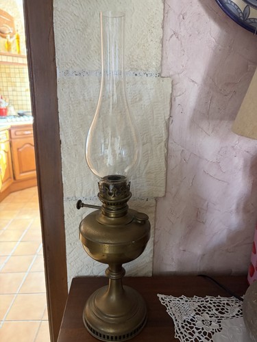 Lampe pétrole ancienne en - pétrole,