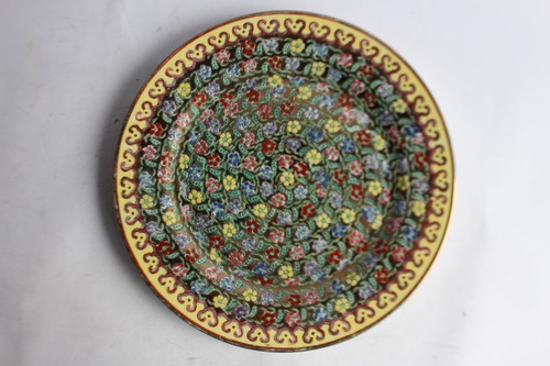 Assiette porcelaine émaillée