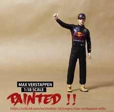 Résine Max Verstappen modèle
