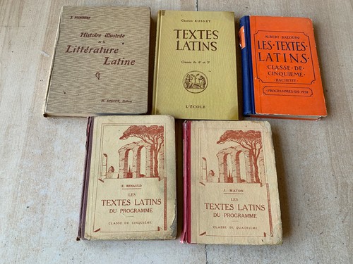 Lot livres scolaires - lot, anciens