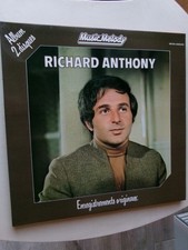 33t Richard Antony album 2 disques enregistrements originaux Music Melody