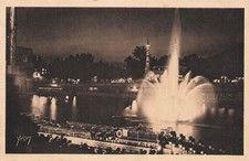 75 PARIS EXPO ARTS DECORATIFS 1925 FOUNTAIN BARGES CARD ISSUE NOTEBOOK 5181