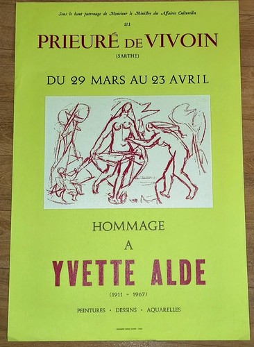 Affiche exposition vintage - d'exposition,