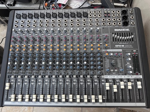 Mackie cfx16mk 16 - mackie, channel