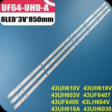 BARRE STRIP LED LG UF64-UHD-A Direct 43inch UHD 