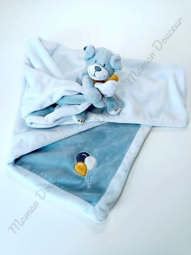Doudou couverture achille - couverture,