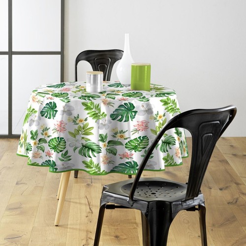 Nappe toile cirée ronde - nappe,