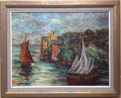 Léon jacquier peintre - léon, de