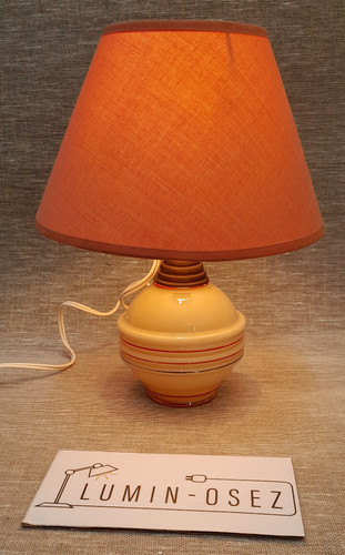 Ancien pied lampe boule en - pied,