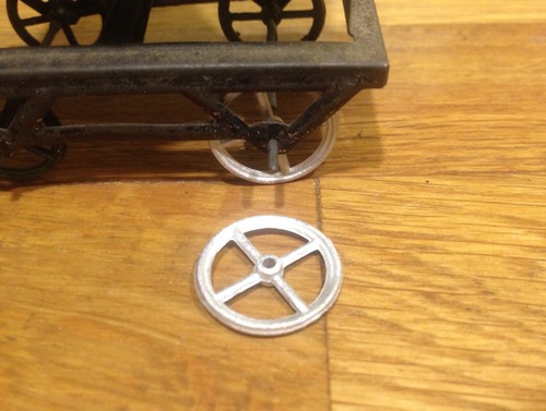 Roue barreaux 17mm - barreaux, pour