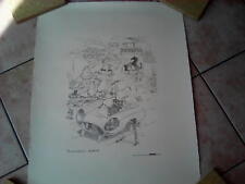Sérigraphie lithographie Astérix Ferrarus Ferrari Uderzo