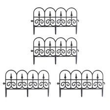  4 Pcs Grillage Jardin Cloture De Exterieur Escriptions Panneaux Clôture