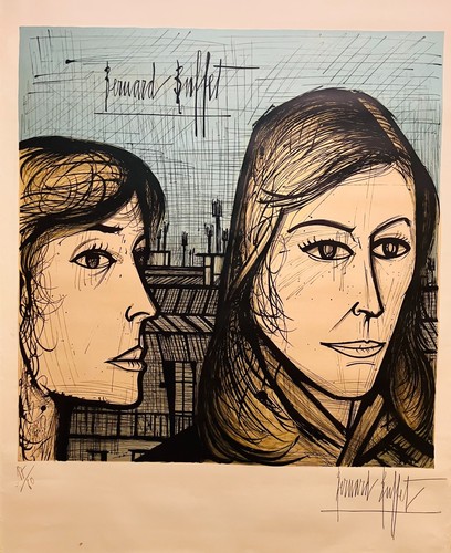 Bernard buffet lithographie - buffet,