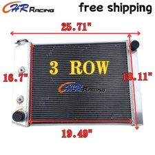 3 ROW Aluminum Radiator for