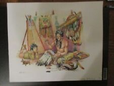 DESSIN ORIGINAL INTERIEUR TIPI