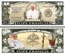 LE POPE FRANCOIS - US MILLION DOLLAR BILL! RELIGION POPE FRANCIS Death Death