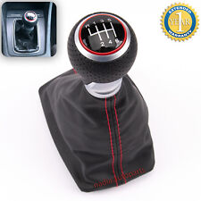 Cuir Pommeau Levier De Vitesse Soufflet Pour Audi A4 B6 Tuning 6 Vitess