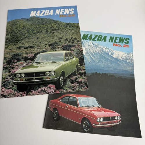 Mazda news 1972 magazine lot - news,