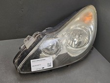 Phare avant gauche fond noir - Opel Corsa D de sept. 2006 à déc. 2010 *