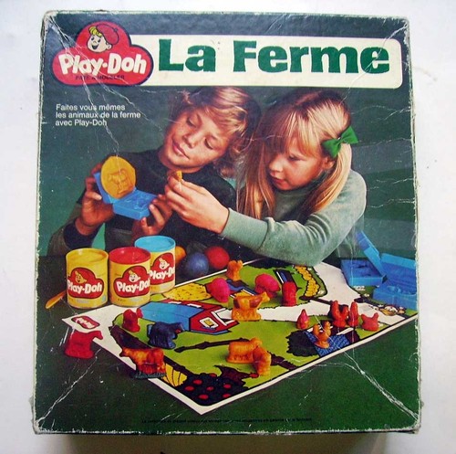 Vintage play doh - ferme,