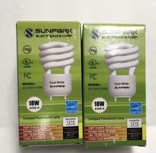 Lot of 2  SUNPARK 18W=75W