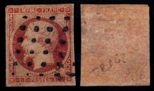 RARE : Gros Points Carrés sur NAPOLÉON n°18 = Cote 3750 € / Lot Classique France