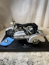 TOOTSIETOY BMW R60-2 Motorcycle & Sidecar 1960 White