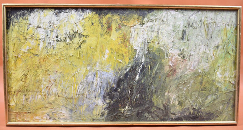 Peinture huile sur toile - à,