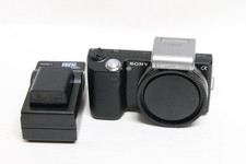 Sony Alpha NEX-5 14.2MP Mirrorless Camera Body with Sony HVL-F7S Flash