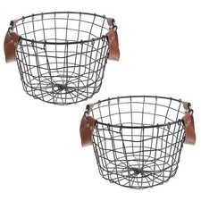  2 Pcs Panier Pour Buche De