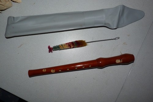 Flute bois avec acessoire - flute,